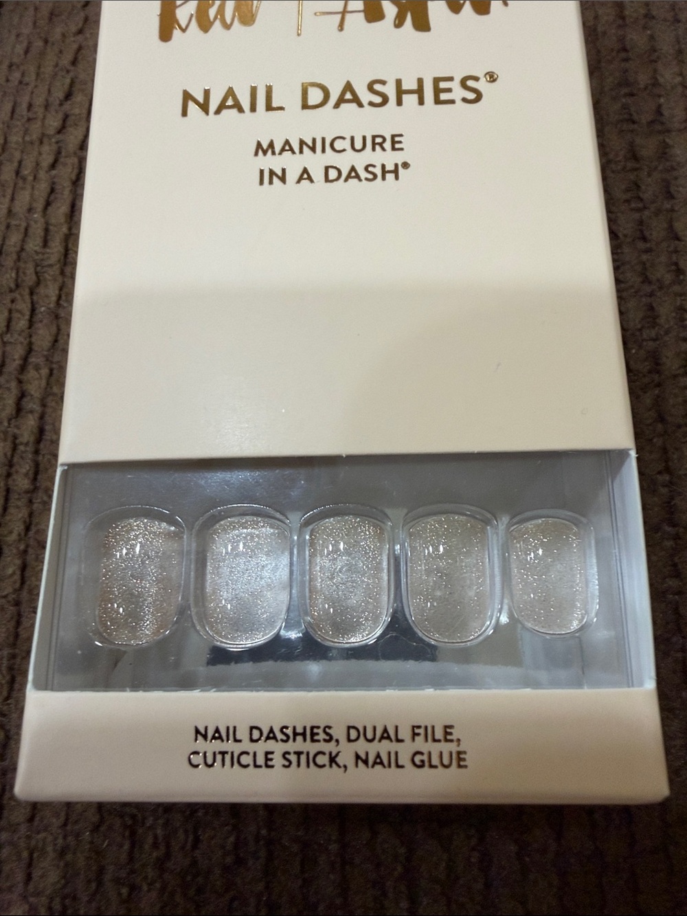 Red Aspen Nail Dashes  Press-On Nails - Picture 9 of 13